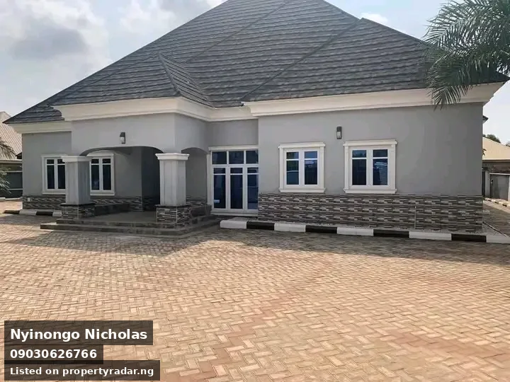 4 Bedroom House In Kanshio For Sale in Benue