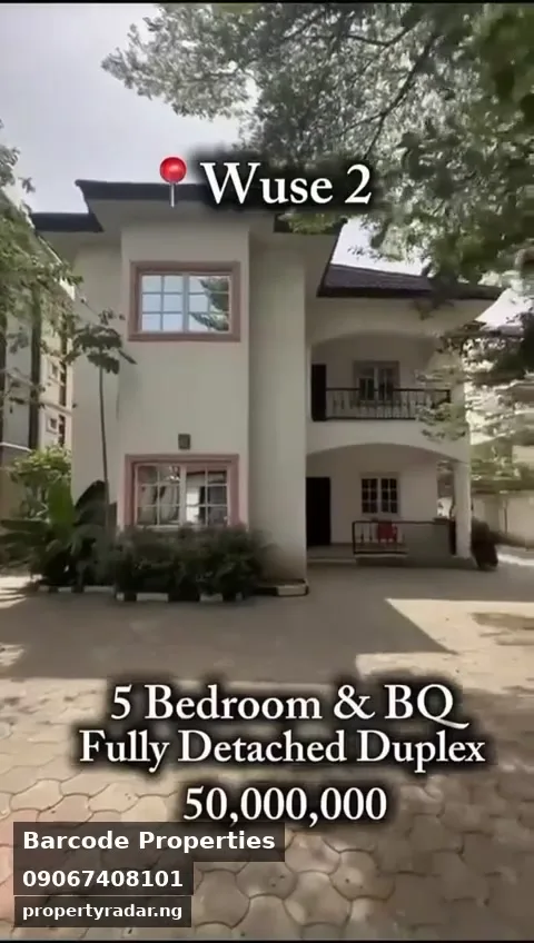 5 Bedroom Duplex In Wuse For Rent in Abuja (FCT)